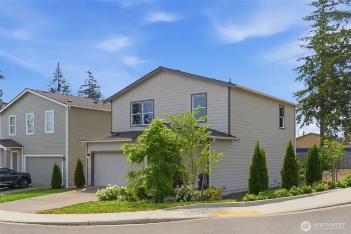 Desirable corner lot