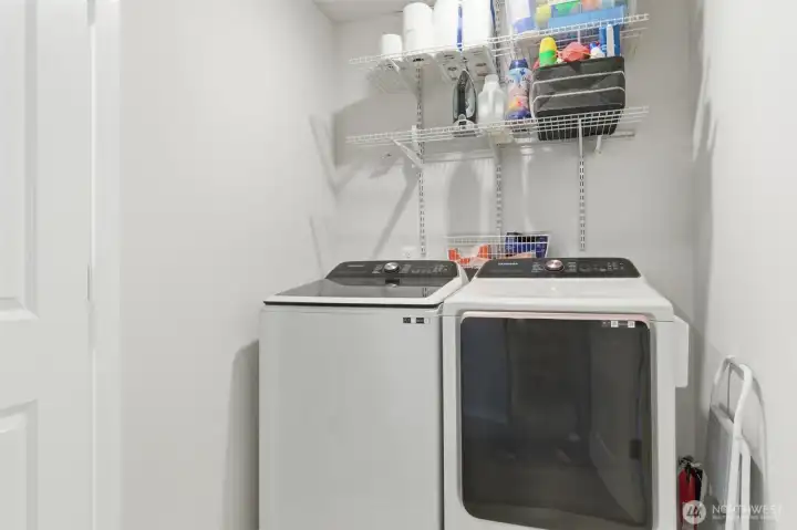 Laundry room upstairs