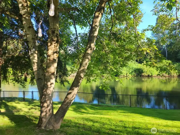 100' of your private river frontage 100' of your private river frontage