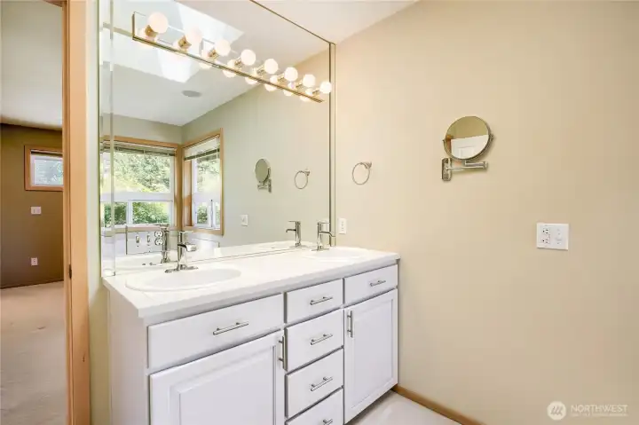Primary bathroom.