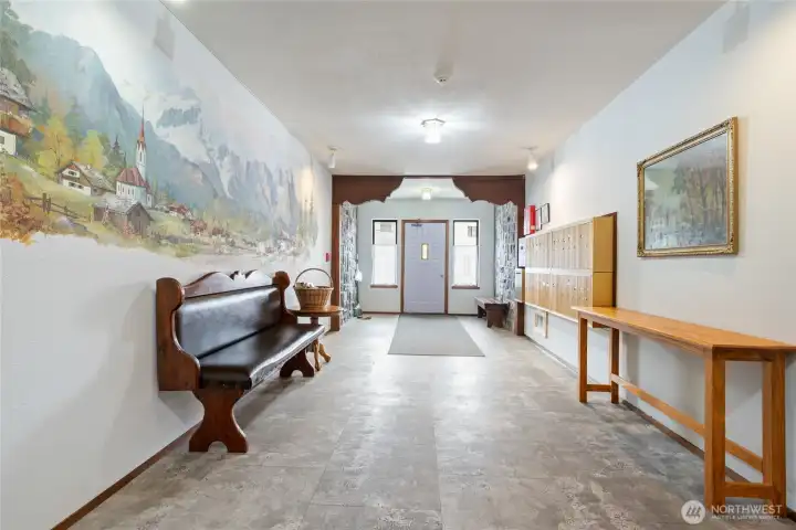 Secure Lobby Entrance