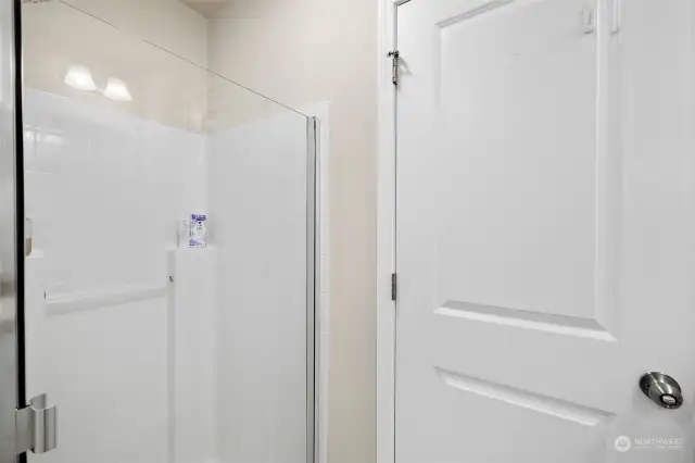 Shower in Primary Bath