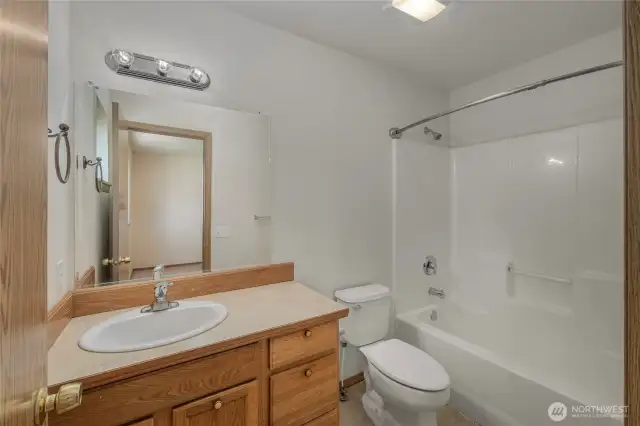 Full hallway bathroom