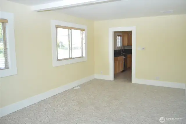 Living room from front door.