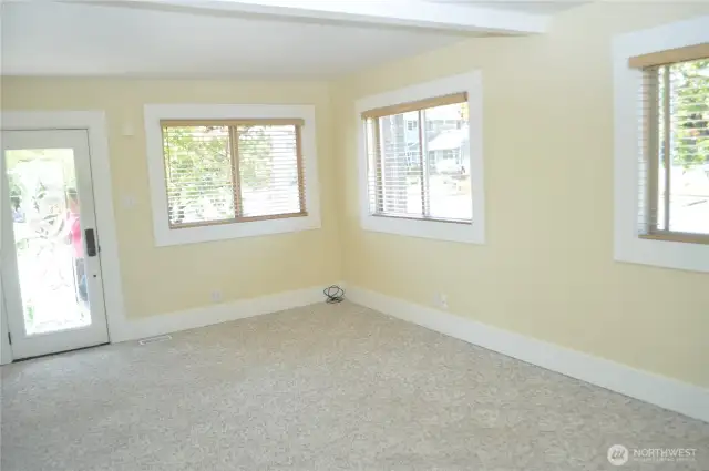 Living room to front door.