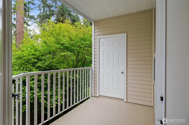 Deck with storage
