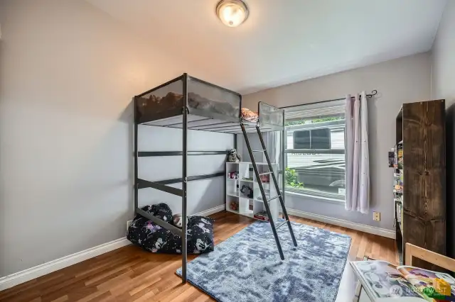 Large second bedroom.