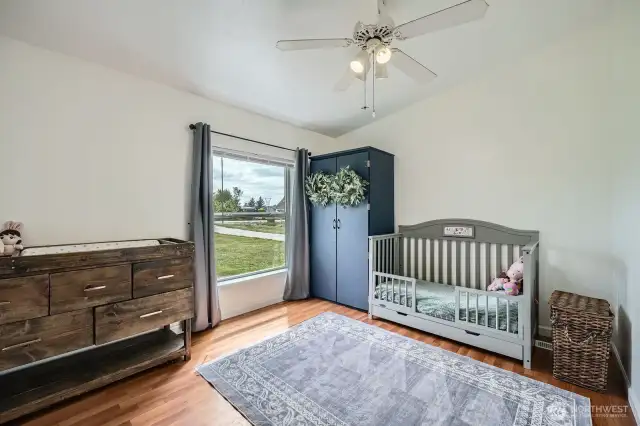 Third bedroom/office/den. All of the bedrooms are roomy!