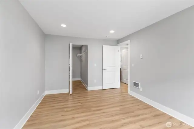 Primary Bed - with a MASSIVE closet!