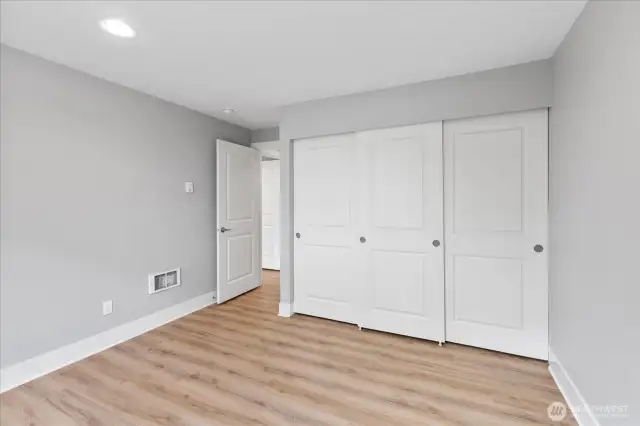Lots of closets!