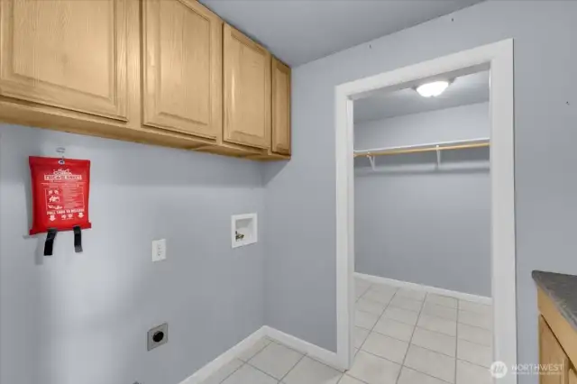 Washer/dryer hookups in 2nd floor ADU