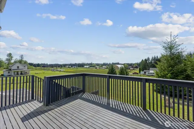 View from main floor deck!