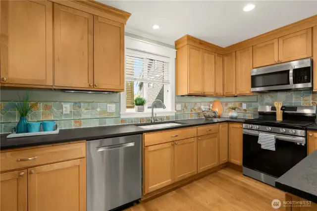 Plenty of counter space