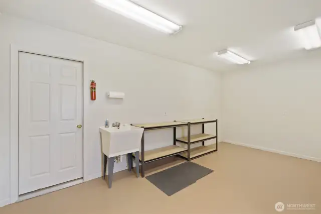 Downstairs utility room