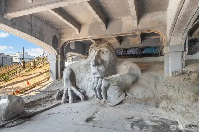 Come and visit the Fremont troll!