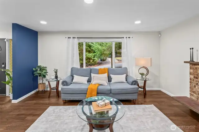Entertaining space.