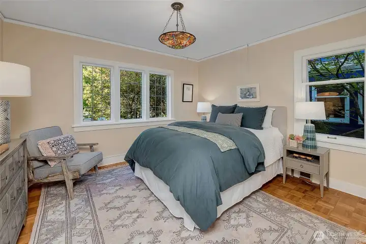 Five bedrooms is a lot! This one is on the main floor.
