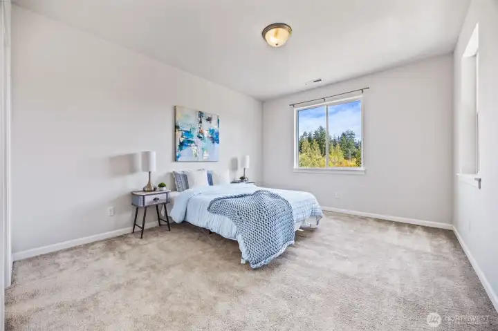 Lower guest bedroom.