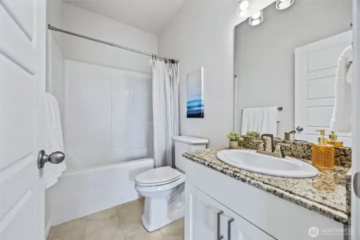 Lower full bathroom.
