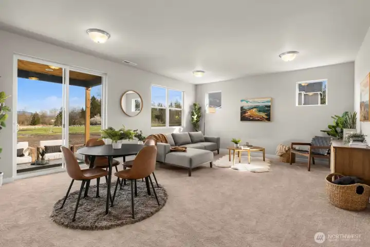 Photographs are for illustrative purposes only. Features, finishes, interior/exterior colors, landscaping and floorplan shown may vary from actual homes built.