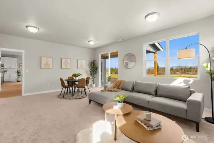 Photographs are for illustrative purposes only. Features, finishes, interior/exterior colors, landscaping and floorplan shown may vary from actual homes built.