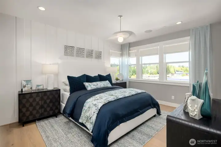 Photos of the Kinney model home for illustration purposes only & are not of the Kinney available for purchase. Home selections will vary.