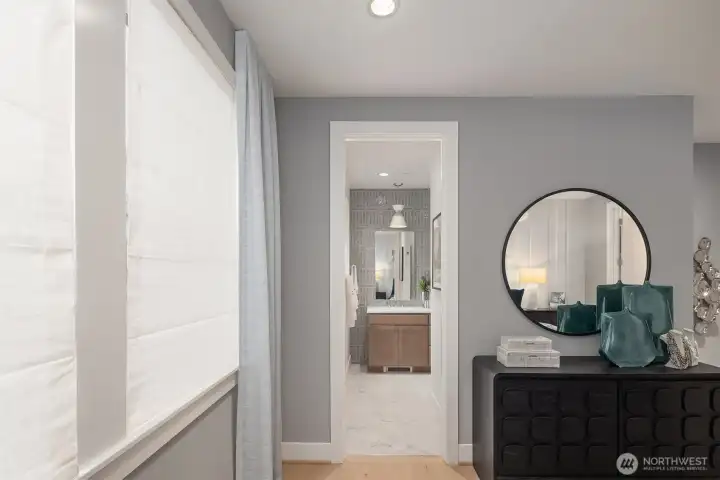 Photos of the Kinney model home for illustration purposes only & are not of the Kinney available for purchase. Home selections will vary.