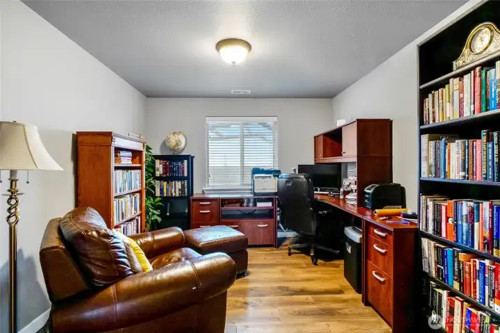 Nice sized office for work from home, home school or guest space.