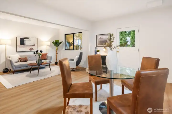 East Cottage - 22511 1/2:  Enjoy the privacy, light airy rooms and new flooring.