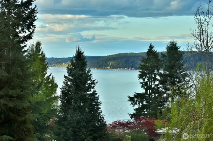 View from primary bedroom