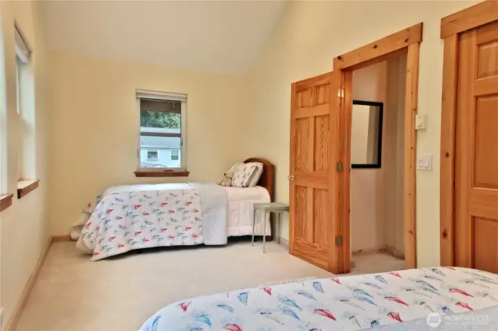 Second bedroom with additional twin