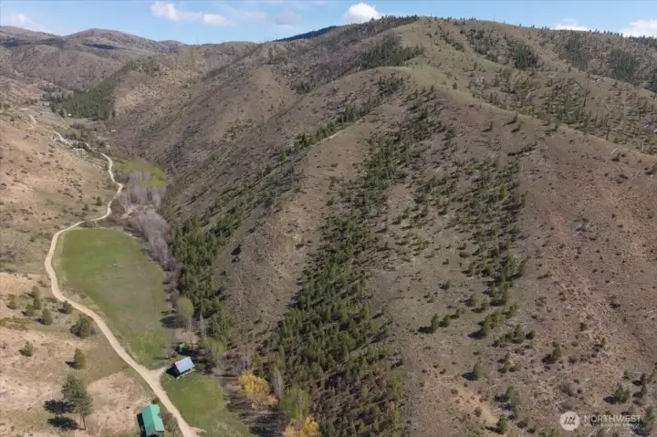 Only one neighbor in site.