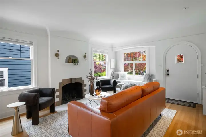 Sunfilled living room