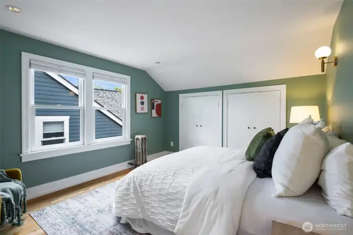 Primary bedroom upstairs