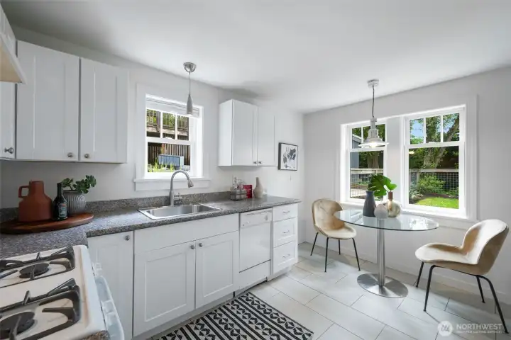 Lower level ADU kitchen