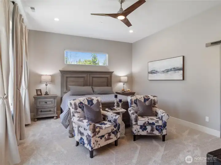 The spacious Primary Suite. The spacious Primary Suite.