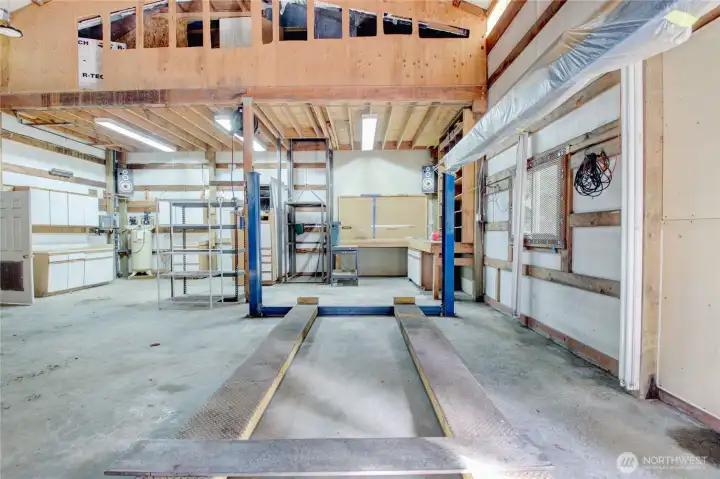 Lift and loft. Lift and loft.