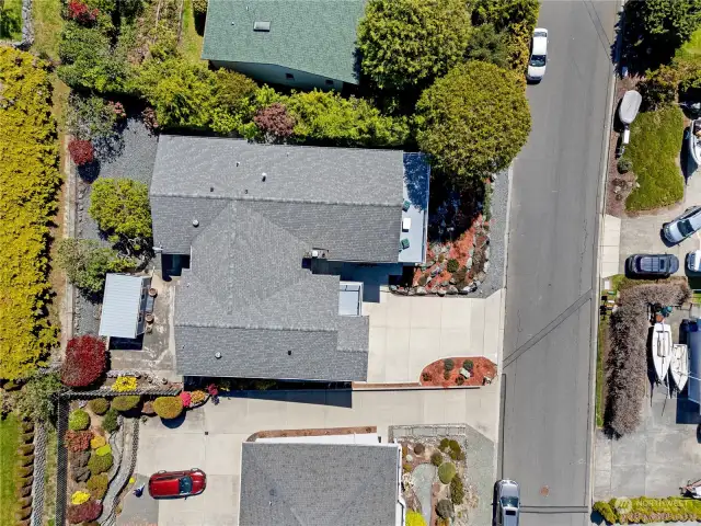 Minimal yard work needed on this home. There is a large shed in the back great for storage