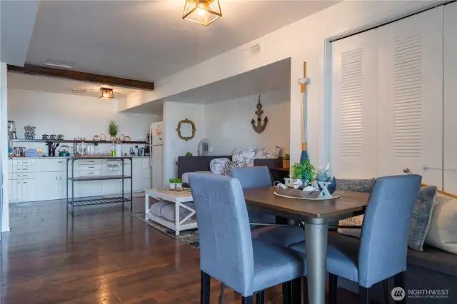 An open and airy layout provides plenty of room to relax, unwind, and enjoy the serene surroundings