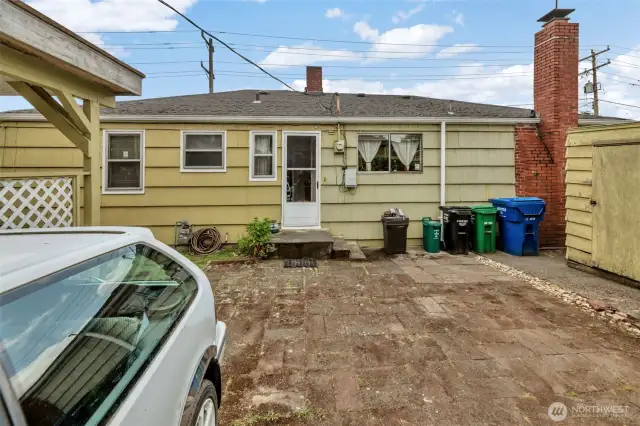 back of the house