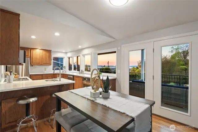 Cooking with this view is an out of body experience!