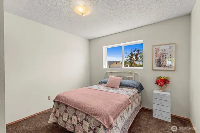 Fifth bedroom on lower level.