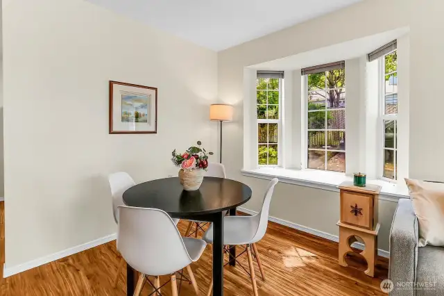 Dining Area and Bay Window