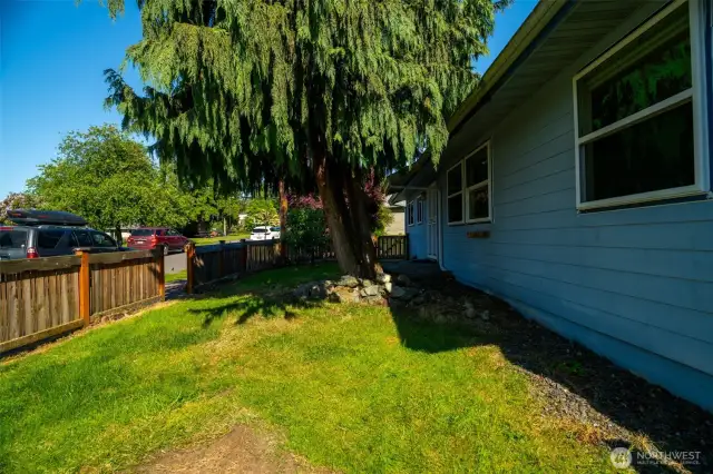 Front of home from different perspective