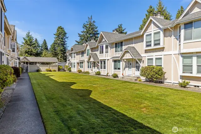 Surrounded by Meticulously Landscaped Grounds~