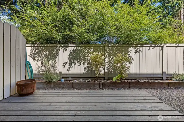 Enjoy the Sun & Relax on the Back Deck~