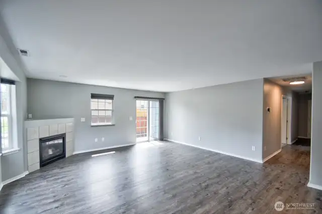 Good size Great Room.