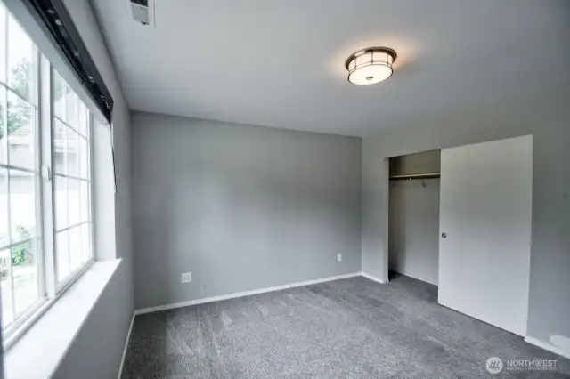 Bedroom with good light.