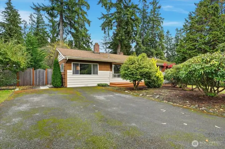 Plenty of off-street parking.