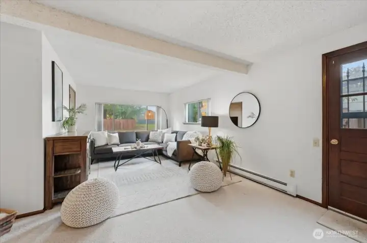 Rec room space for plenty of different uses.